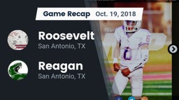 Recap: Roosevelt  vs. Reagan  2018