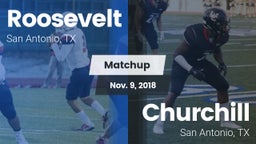 Matchup: Roosevelt High vs. Churchill  2018