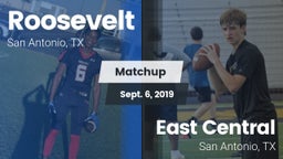 Matchup: Roosevelt High vs. East Central  2019