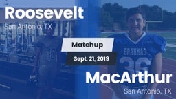 Matchup: Roosevelt High vs. MacArthur  2019