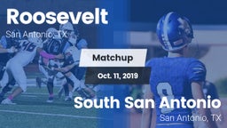 Matchup: Roosevelt High vs. South San Antonio  2019