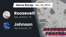 Recap: Roosevelt  vs. Johnson  2019