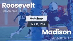Matchup: Roosevelt High vs. Madison  2020