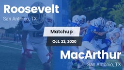 Matchup: Roosevelt High vs. MacArthur  2020