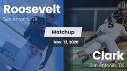 Matchup: Roosevelt High vs. Clark  2020