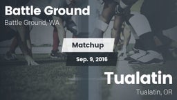 Matchup: Battle Ground High vs. Tualatin  2016