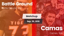 Matchup: Battle Ground High vs. Camas  2016