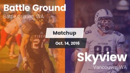 Matchup: Battle Ground High vs. Skyview  2016