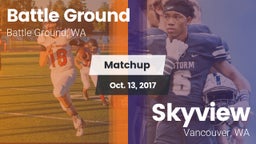 Matchup: Battle Ground High vs. Skyview  2017