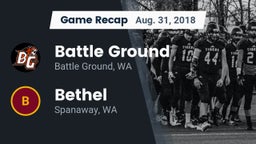Recap: Battle Ground  vs. Bethel  2018