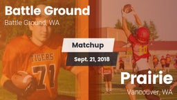 Matchup: Battle Ground High vs. Prairie  2018