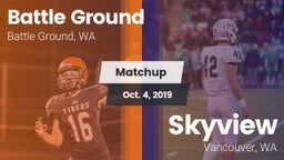 Matchup: Battle Ground High vs. Skyview  2019
