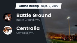 Recap: Battle Ground  vs. Centralia  2022