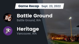 Recap: Battle Ground  vs. Heritage  2022