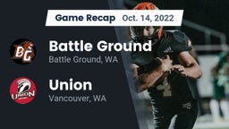 Recap: Battle Ground  vs. Union  2022