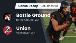Recap: Battle Ground  vs. Union  2023