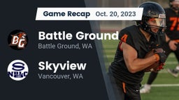 Recap: Battle Ground  vs. Skyview  2023