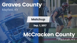 Matchup: Graves County High vs. McCracken County  2017