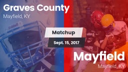 Matchup: Graves County High vs. Mayfield  2017