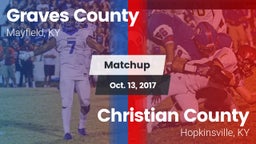 Matchup: Graves County High vs. Christian County  2017