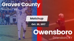 Matchup: Graves County High vs. Owensboro  2017