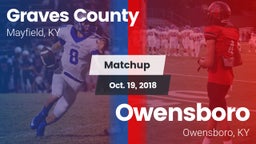 Matchup: Graves County High vs. Owensboro  2018