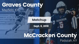 Matchup: Graves County High vs. McCracken County  2019