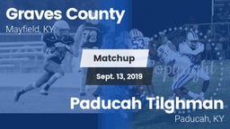 Matchup: Graves County High vs. Paducah Tilghman  2019