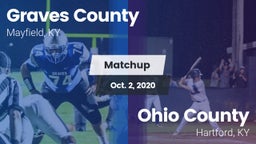 Matchup: Graves County High vs. Ohio County  2020