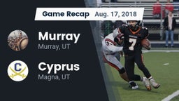 Recap: Murray  vs. Cyprus  2018