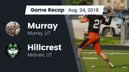 Recap: Murray  vs. Hillcrest   2018