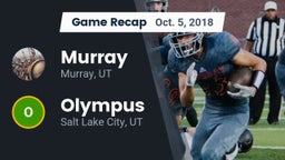 Recap: Murray  vs. Olympus  2018