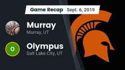Recap: Murray  vs. Olympus  2019