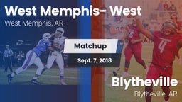 Matchup: West Memphis- West vs. Blytheville  2018