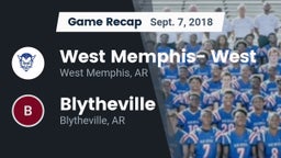 Recap: West Memphis- West vs. Blytheville  2018