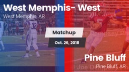 Matchup: West Memphis- West vs. Pine Bluff  2018