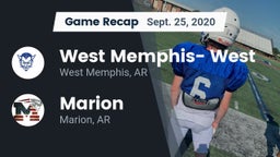 Recap: West Memphis- West vs. Marion  2020