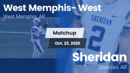 Matchup: West Memphis- West vs. Sheridan  2020