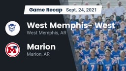 Recap: West Memphis- West vs. Marion  2021
