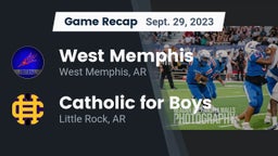 Recap: West Memphis vs. Catholic  for Boys 2023