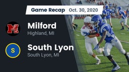 Recap: Milford  vs. South Lyon  2020