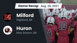 Recap: Milford  vs. Huron  2021