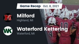 Recap: Milford  vs. Waterford Kettering  2021