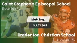 Matchup: Saint Episcopal vs. Bradenton Christian School 2017