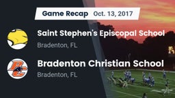 Recap: Saint Stephen's Episcopal School vs. Bradenton Christian School 2017