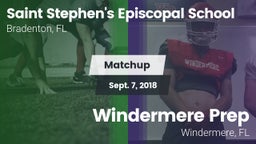 Matchup: Saint Episcopal vs. Windermere Prep  2018