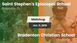 Matchup: Saint Episcopal vs. Bradenton Christian School 2018