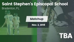 Matchup: Saint Episcopal vs. TBA 2018