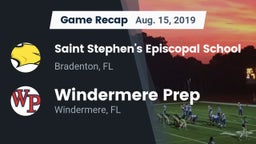 Recap: Saint Stephen's Episcopal School vs. Windermere Prep  2019