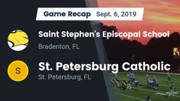 Recap: Saint Stephen's Episcopal School vs. St. Petersburg Catholic  2019